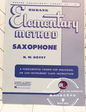 Load image into Gallery viewer, Rubank Elementary Method Saxophone by Hal Leonard