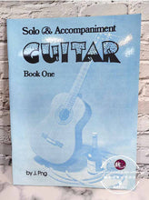 Load image into Gallery viewer, Solo & Accompaniment for Guitar Book 1 Music Book by J.Png