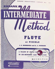 Load image into Gallery viewer, Rubank Intermediate Method Flute or Piccolo by Hal Leonard