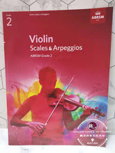 Load image into Gallery viewer, ABRSM Violin Grade 2 Scales & Arpeggios