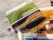 Load image into Gallery viewer, Daddario Acoustic Guitar String ™ 吉他弦