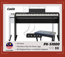 Load image into Gallery viewer, Casio PX-S1000 88-Keys Casio Digital Piano ™ 卡西欧键盘电子琴88键 PX-S1000