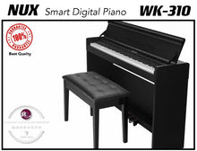 Load image into Gallery viewer, NUX WK-310 88-Keys Hammer Action Digital Piano Professional Black ™ 电子钢琴88键重锤 黑色 NUX WK310
