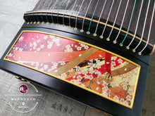 Load image into Gallery viewer, Safflower Guzheng Full Size Quality Zither ™ 古筝 和式红花 正品