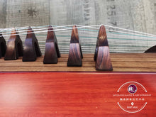 Load image into Gallery viewer, Wooden Fan Guzheng Full Size Quality Zither ™ 古筝 老红木扇图 正品