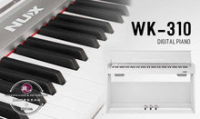 Load image into Gallery viewer, NUX WK-310 88-Keys Hammer Action Digital Piano Professional White ™ 电子钢琴88键重锤 白色 NUX WK310