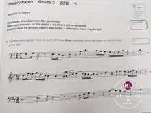 Load image into Gallery viewer, ABRSM Music Theory Practice Paper 2018 Grade 3