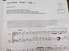 Load image into Gallery viewer, ABRSM Music Theory Practice Paper 2018 Grade 7