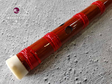 Load image into Gallery viewer, Bamboo Flute Learning Professional Dizi Red ™ 学习型笛子 红