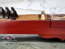 Load image into Gallery viewer, Wooden Fan Guzheng Full Size Quality Zither ™ 古筝 老红木扇图 正品