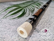 Load image into Gallery viewer, Limited Edition Bamboo Flute Black ™ 董雪华清雅黑笛 限量版