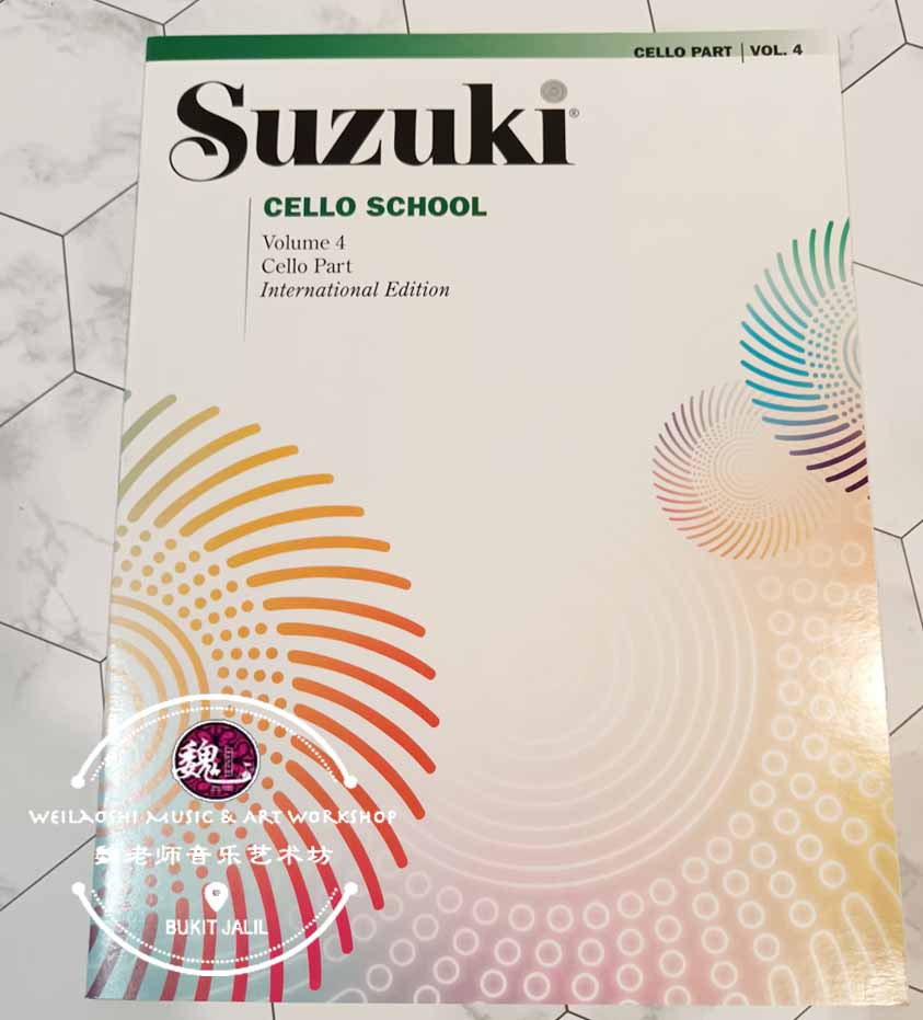 Suzuki Cello School Volume 4 by International Suzuki Association