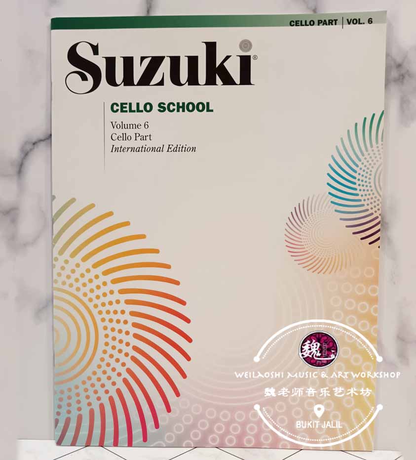 Suzuki Cello School Volume 6 by International Suzuki Association
