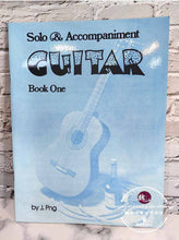 Load image into Gallery viewer, Solo &amp; Accompaniment for Guitar Book 1 Music Book by J.Png
