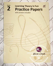 Load image into Gallery viewer, Grade 2 Learning Theory Is Fun Practice Papers with Answers Included
