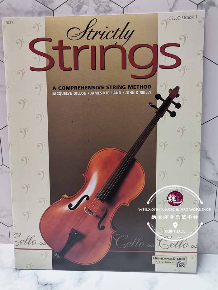 Strictly Strings Cello Book 1 by Alfred