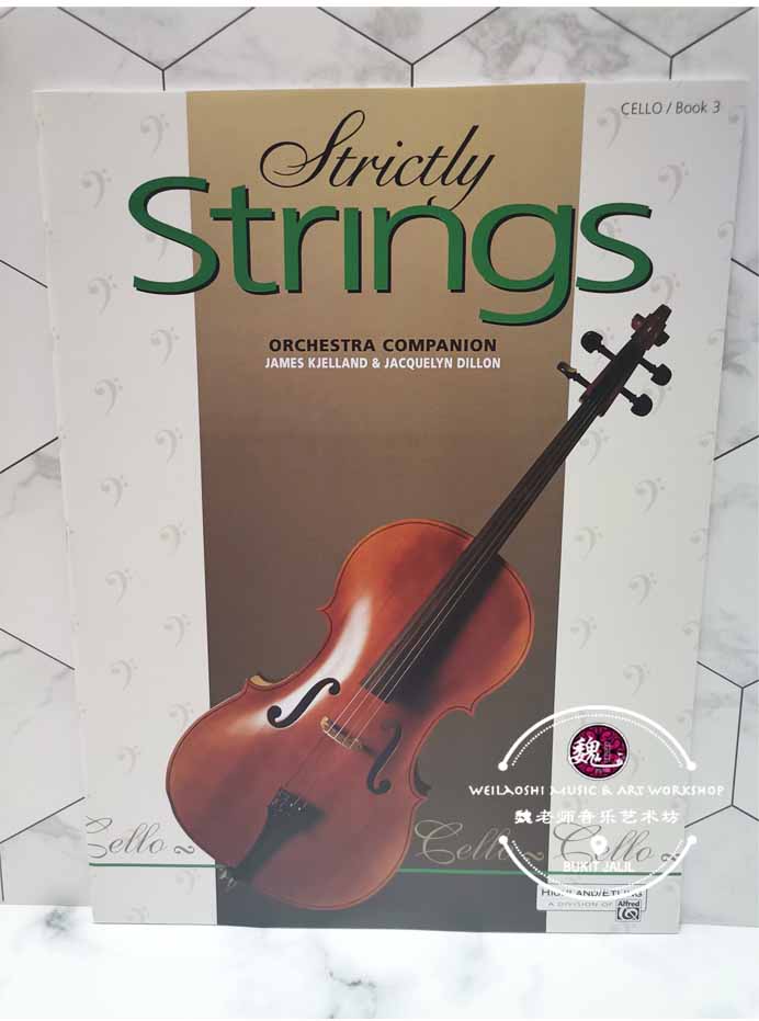Strictly Strings Cello Book 3 by Alfred