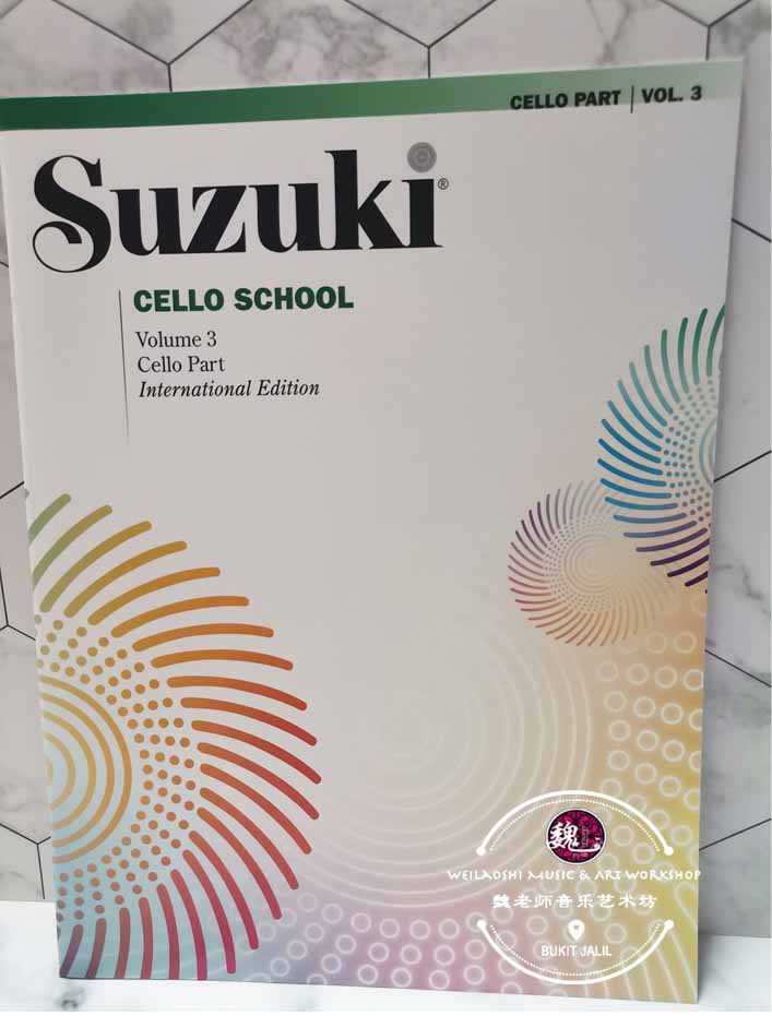Suzuki Cello School Volume 3 by International Suzuki Association