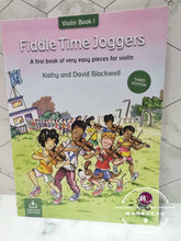 Load image into Gallery viewer, Fiddle Time Joggers Violin Book 1 with Audio by Oxford
