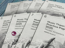 Load image into Gallery viewer, ABRSM Music Theory Practice Papers 2025 Model ANSWER Grade 1-Grade 8
