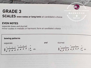 ABRSM Violin Grade 3 Scales & Arpeggios