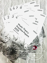 Load image into Gallery viewer, ABRSM Music Theory Practice Papers 2025 Grade 1-Grade 8
