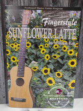 Load image into Gallery viewer, Fingerstyle Sunflower Latte Guitar Book by William Kok
