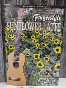 Fingerstyle Sunflower Latte Guitar Book by William Kok