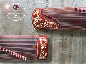 Guzheng Dunhuang 696D Full Size Quality Zither ™ 古筝 敦煌 双鹤朝阳
