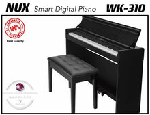 Load image into Gallery viewer, NUX WK-310 88-Keys Hammer Action Digital Piano Professional Black ™ 电子钢琴88键重锤 黑色 NUX WK310
