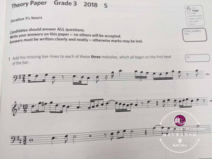 ABRSM Music Theory Practice Paper 2018 Grade 3