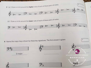 ABRSM Music Theory Practice Paper 2018 Grade 1